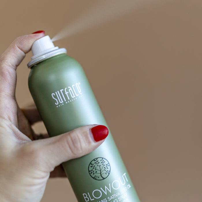 BLOWOUT FINISHING SPRAY