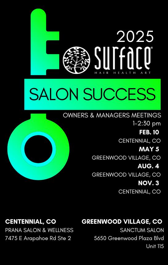 Salon Success Meetings Centennial