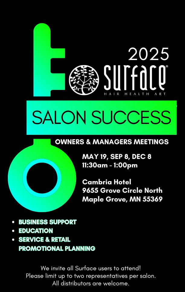 Salon Success Meetings Maple Grove