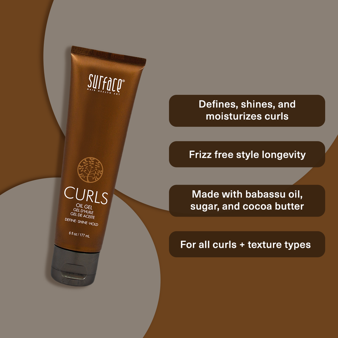 Surface Curls Conditioner Moisturize, Detangle & Soften Surface Hair