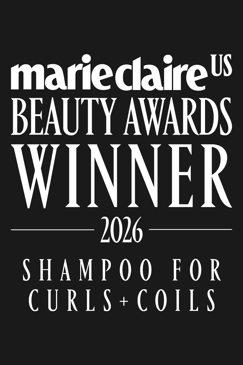 Marie Claire US Beauty Awards Winner 2026 — Shampoo for Curls + Coils